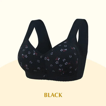 Front Button Bra Front Closure Everyday Sports Bras