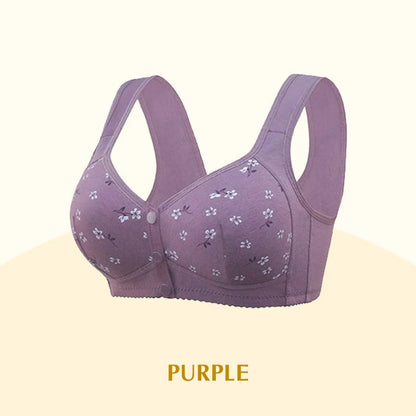 Front Button Bra Front Closure Everyday Sports Bras